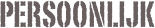 Persoonlijk